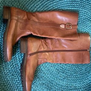 Coach Easton Leather Riding Boots